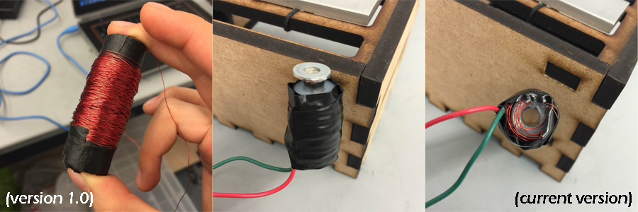 Stairpeggio solenoid mechanism